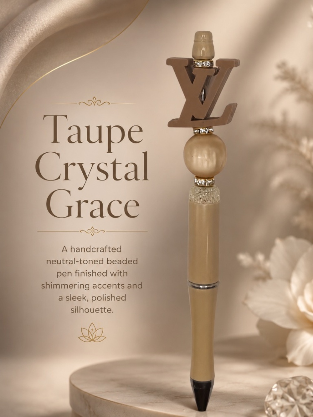 Champagne Mocha Elegance Pen